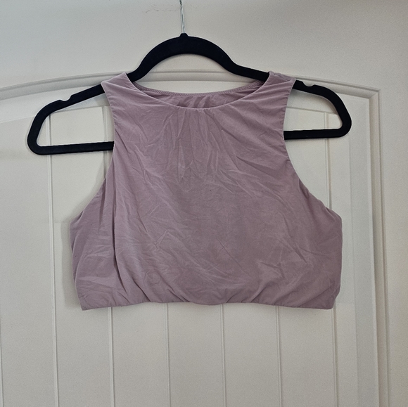 skims fits everybody lilac crop top - Picture 1 of 2